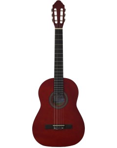 Классическая гитара с анкером матовая Красная Липа 4 4 39 дюйм КМ3911 RD Fabio