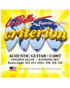 Струны для акустической гитары LaBella C500T La bella