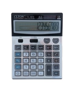 Калькулятор настольный 16 разрядный CL 8816 двойное питание Nobrand
