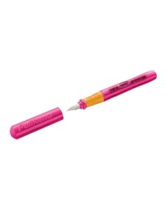 Перьевая ручка School o Junior PL970970 розовый L для левшей ст нерж Pelikan