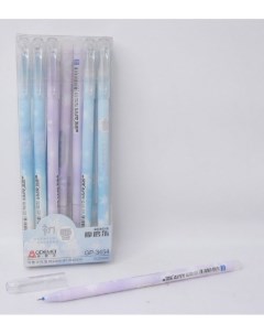 Ручка гелевая Пиши Стирай Снежинка синяя 0 37мм цвет корпуса в ассортименте Basir
