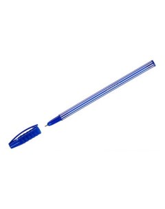 Ручка шариковая Stripes синяя 0 55 мм 1 шт Luxor
