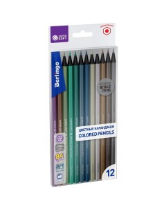 Набор цветных карандашей 12 цв арт 297246 3 набора Berlingo