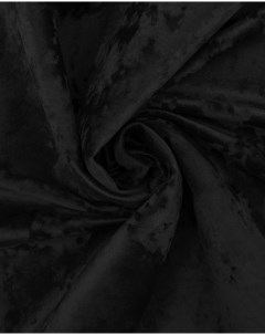Ткань мебельная Велюр модель Джес цвет черный Крокус