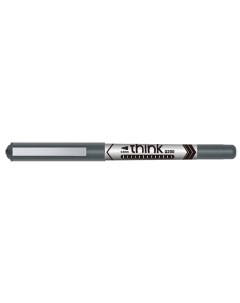 Ручка роллер Think EQ20020 серый d 0 5мм черн линия 0 35мм Deli