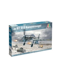 Сборная модель 1 72 Ju 87 G 2 Kanonenvogel 1466 Italeri