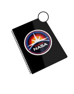 Блокнот NASA Наса Космос Space NP RANS1 A5 1 A5 48 листов Сувенирshop
