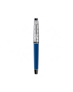 Ручка роллер Expert22 SE deluxe Blue CT перо F цвет Blue в подарочной упаковке Waterman