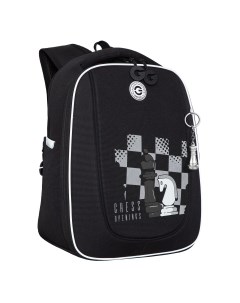 Рюкзак школьный RAf 393 10 1 черный Grizzly