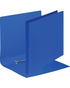 Папка на 2 х кольцах пластиковая 20 мм синяя 926648 Attache