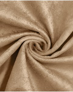 Ткань мебельная Велюр модель Тураж цвет кремовый бежевый Крокус