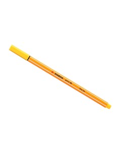Ручка капиллярная желтая 88 44 Stabilo