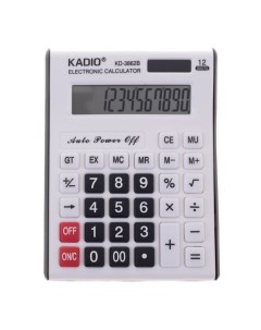 Калькулятор настольный 12 разрядный 3862B двойное питание Nobrand