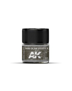 Акриловая краска Тёмно оливковый 41 RC259 Ak interactive