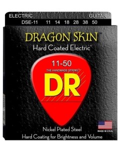 Dse 11 agon Skin Струны для электрогитар 011 50 Dr