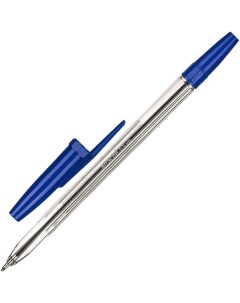 Ручка шариковая Elementary синяя толщина линии 0 5 мм 434191 Attache