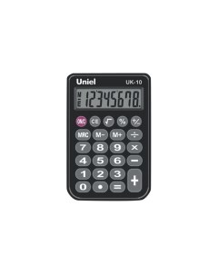 Калькулятор UK 11K черный СU103 Uniel