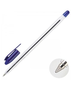 Ручка шариковая Vega РШ101 синяя 0 7 мм 1 шт Стамм