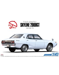 Сборная модель 1 24 Nissan Skyline 2000GT GC110 72 06370 Aoshima