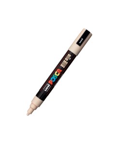 Маркер Uni POSCA PC 5M 1 8 2 5мм овальный бежевый beige 45 Uni mitsubishi pencil