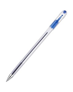 Ручка шариковая Option синяя 0 7мм штрих код 12шт Munhwa