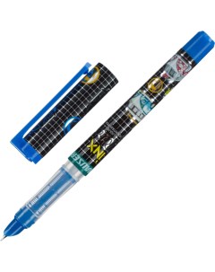 Ручка перьевая INX Retro пластик синяя H6111 blue 2шт Hauser