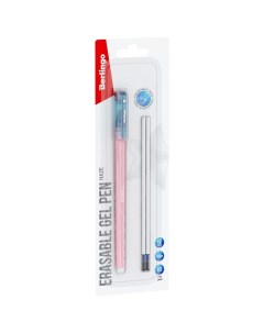 Ручка гелевая Haze 338377 синяя 0 5 мм 3 штуки Berlingo
