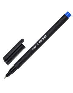 Ручка шариковая CARBONIX карбоновый корпус 0 7мм синяя F 1399 8шт Flair