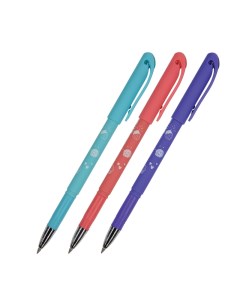 Ручка шариковая неавтоматическая DelWriteПончики стир 0 5мм син асс 20 0270 2шт Bruno visconti