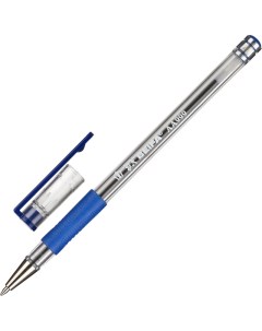 Ручка шариковая АА999 0 5мм синий с рез манж Китай 10шт Beifa