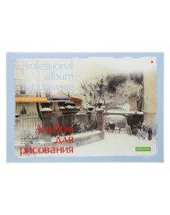 Альбом для рисования А4 40 л Профессиональная серия картон блок 150 г м2 Альт