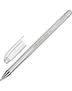Ручка гелевая пастель белая 0 7мм 4шт Crown