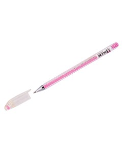 Ручка гелевая Hi Jell Pastel розовая пастель 0 8мм 12шт Crown