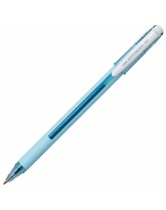Ручка шариковая масляная с грипом UNI JetStream СИНЯЯ корпус бирюзовый линия 0 35 мм Uni mitsubishi pencil