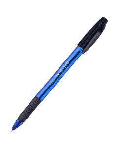 Ручка шариковая Tri Grip blue barrel синяя 0 7мм грип штрих код 12шт Cello