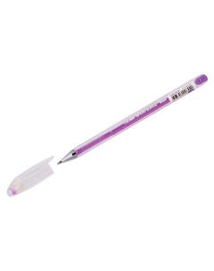 Ручка гелевая Hi Jell Pastel фиолетовая пастель 0 8мм 12шт Crown