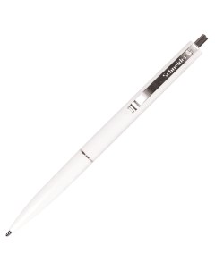 Ручка шариковая автоматическая K15 СИНЯЯ корпус белый узел 1 мм Schneider