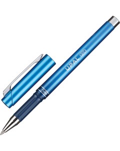 Ручка гелевая неавтоматическая EG11 BL Upal синие чернила 0 5мм 4шт Deli