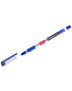 Ручка шариковая Spark синяя 0 7мм грип 12шт Luxor