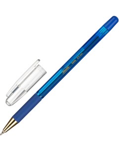 Ручка шариковая неавтоматическая Goldy 0 3мм син масл не с манж 6шт Attache