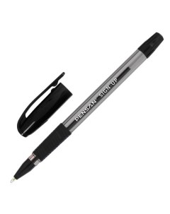 Ручка шариковая неавтоматическая SIGN UP 1 0 мм BLACK 2410 12 8шт Pensan
