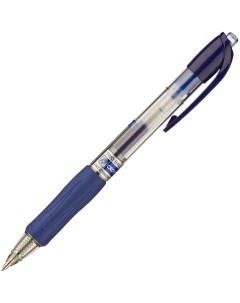 Ручка гелевая автоматическая AJ 5000R 0 7 мм синяя 3шт Crown