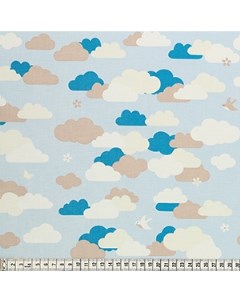 Ткань ламинированная Bunny Cloud ширина 136 138см MEZ L131236 03005 Mezfabrics