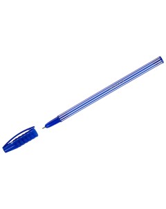 Ручка шариковая Stripes синяя 0 55мм 50шт Luxor