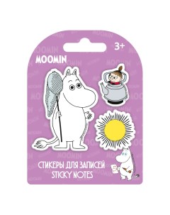 Стикеры для записей 3 шт Moomin