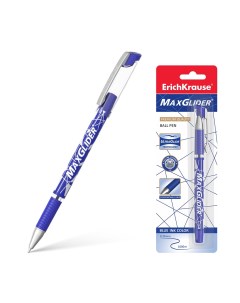 Ручка шариковая MaxGlider 45935 синяя 0 7 мм 1 шт Erich krause