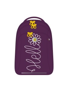 Рюкзак школьный RG 361 3 4 фиолетовый Grizzly