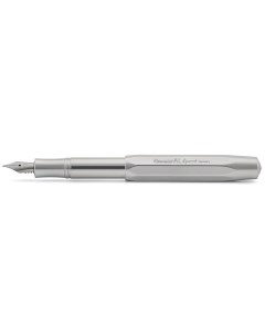 Перьевая ручка Kaweco AL Sport EF светло серый алюминиевый корпус Nobrand