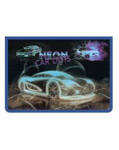 Папка для тетрадей А4 на молнии Neon car Пчёлка