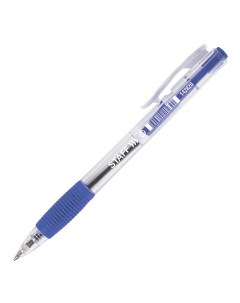 Ручка шариковая Basic BPR 820 синяя корпус прозрачный 0 7 мм 142820 50 шт Staff